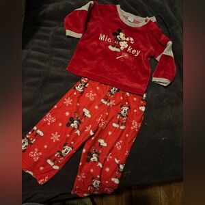 12/18 months Disney Mickey Mouse pjs